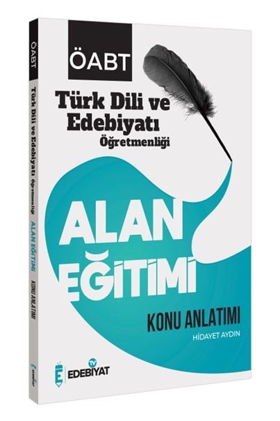 Edebiyat TV ÖABT Türk Dili ve Edebiyatı Alan Eğitimi Konu Anlatımı - Hidayet Aydın Edebiyat TV Yayınları - İADESİZ