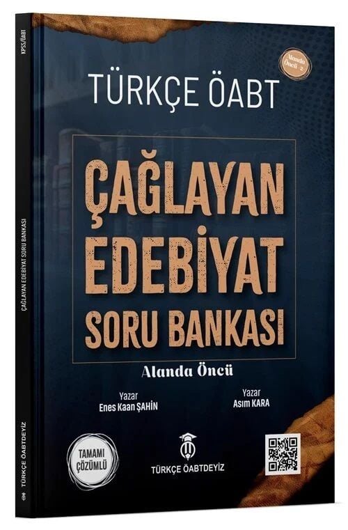 Türkçe ÖABTDEYİZ ÖABT Türkçe Öğretmenliği Çağlayan Edebiyat Soru Bankası Çözümlü - Enes Kaan Şahin, Asım Kara Türkçe ÖABTDEYİZ - İADESİZ