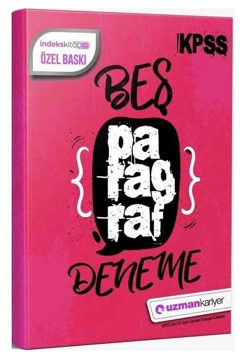 Uzman Kariyer KPSS Paragraf 5 Deneme Uzman Kariyer Yayınları